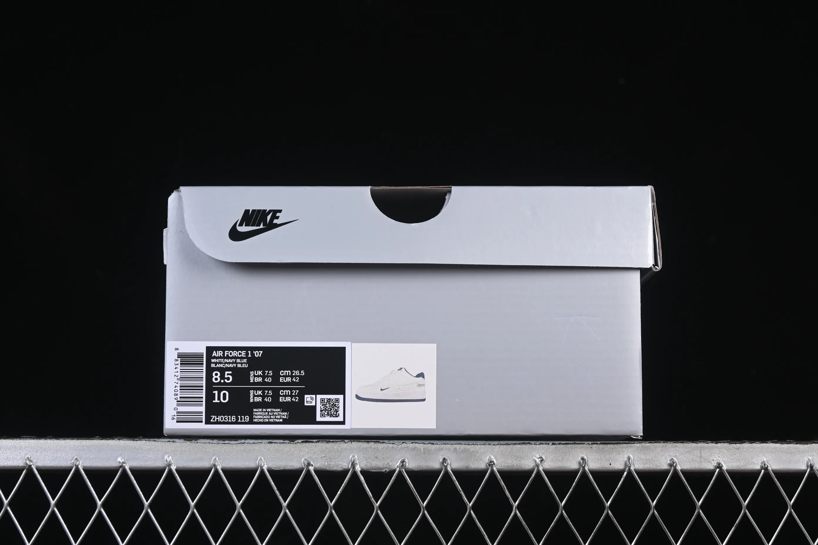 All Categories Nk Air Force 1 Air Force Series Nk Air Force 1 Low Air Force Low Undefeated x Nike Air Force 1'07 Low White and Blue Air Force One low-top casual sneakers ZH0316-119